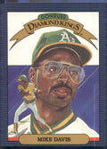 1986 Leaf #14 Mike Davis