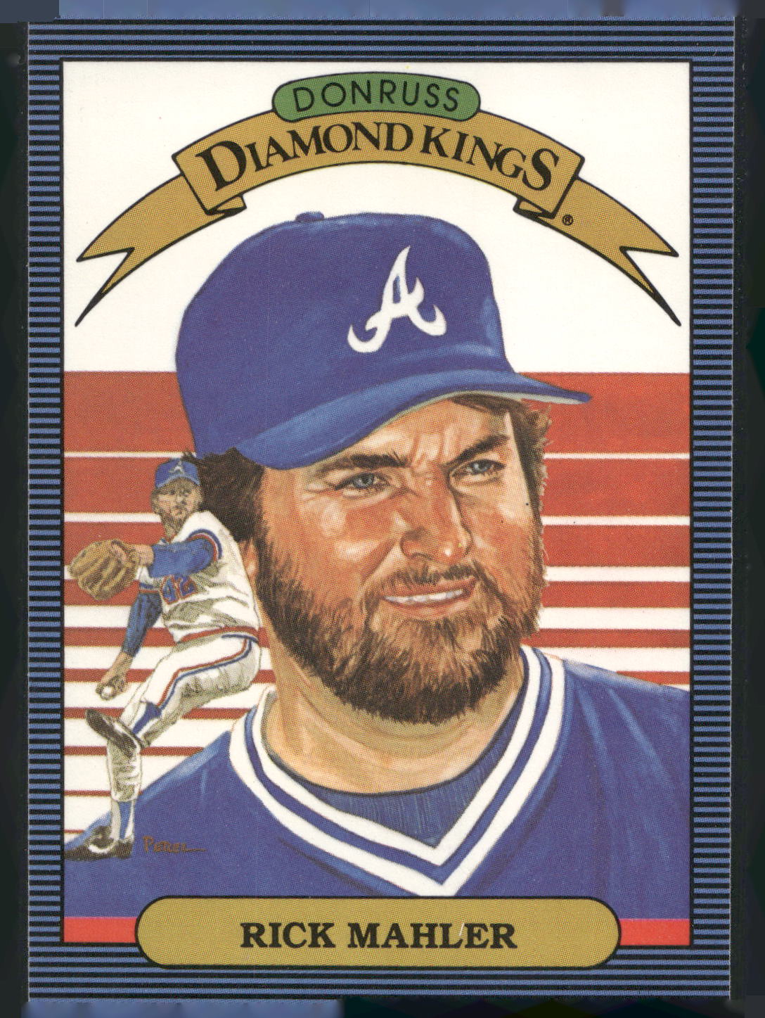 1986 Leaf #21 Rick Mahler