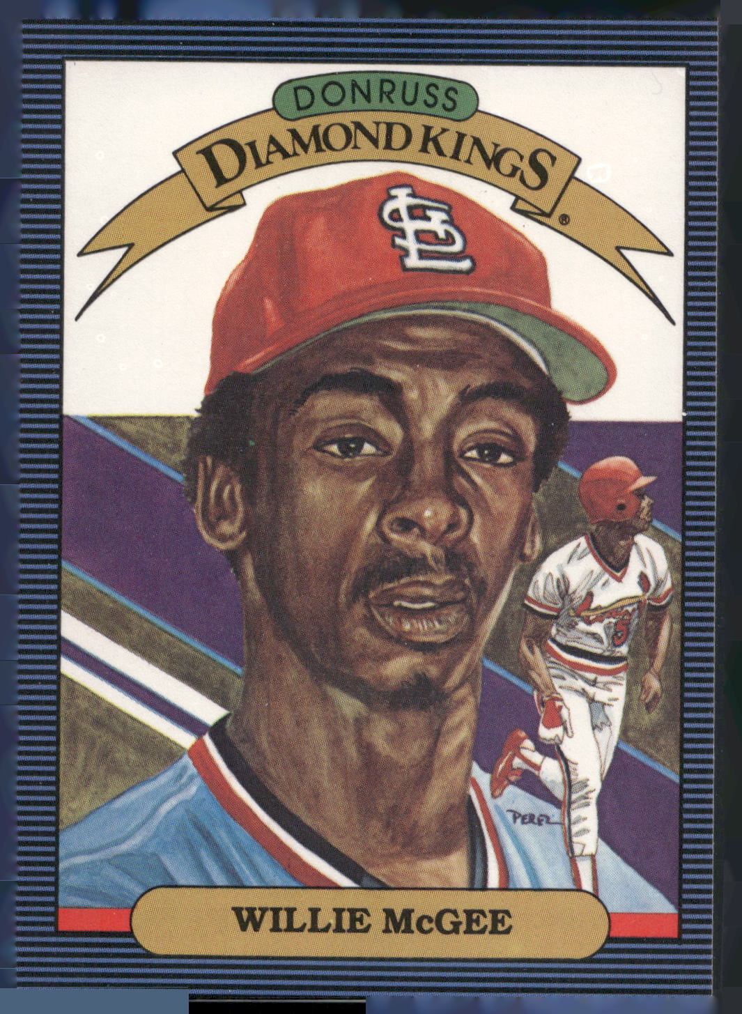 1986 Leaf #3 Willie McGee