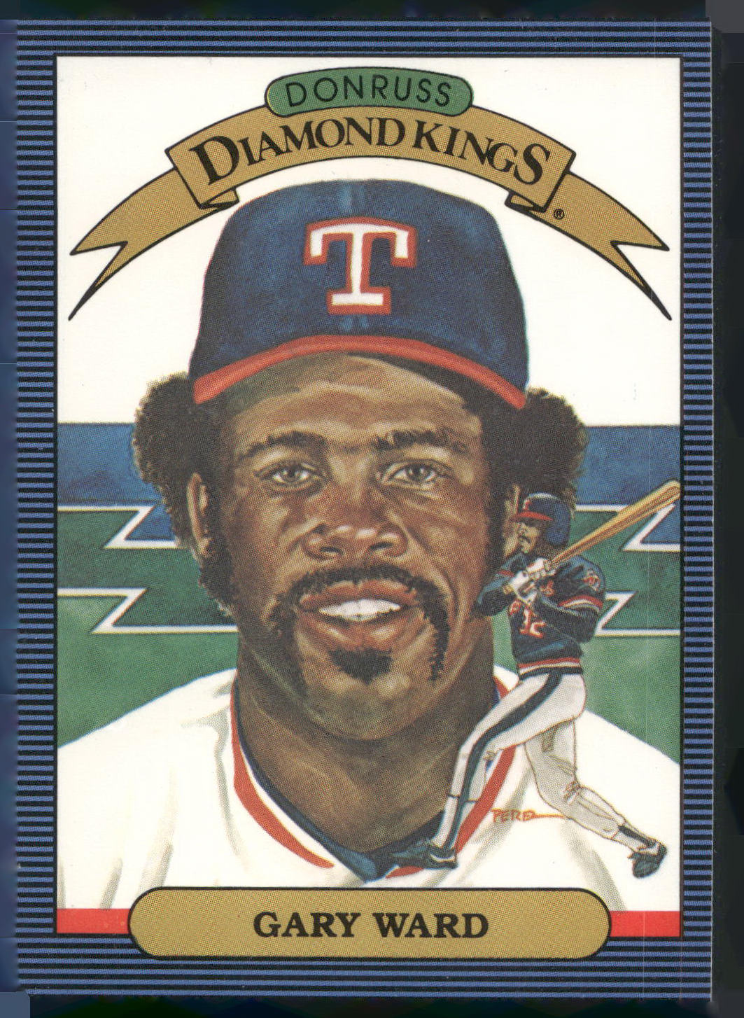 1986 Leaf #20 Gary Ward
