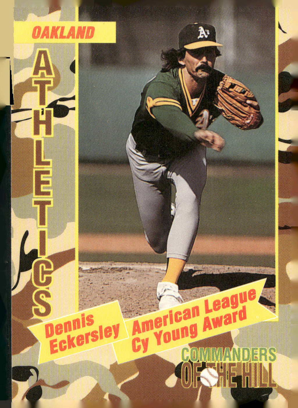 1993 Topps/Coca-Cola Commanders of the Hill #1 Dennis Eckersley