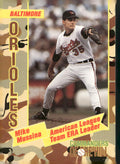 1993 Topps/Coca-Cola Commanders of the Hill #2 Mike Mussina