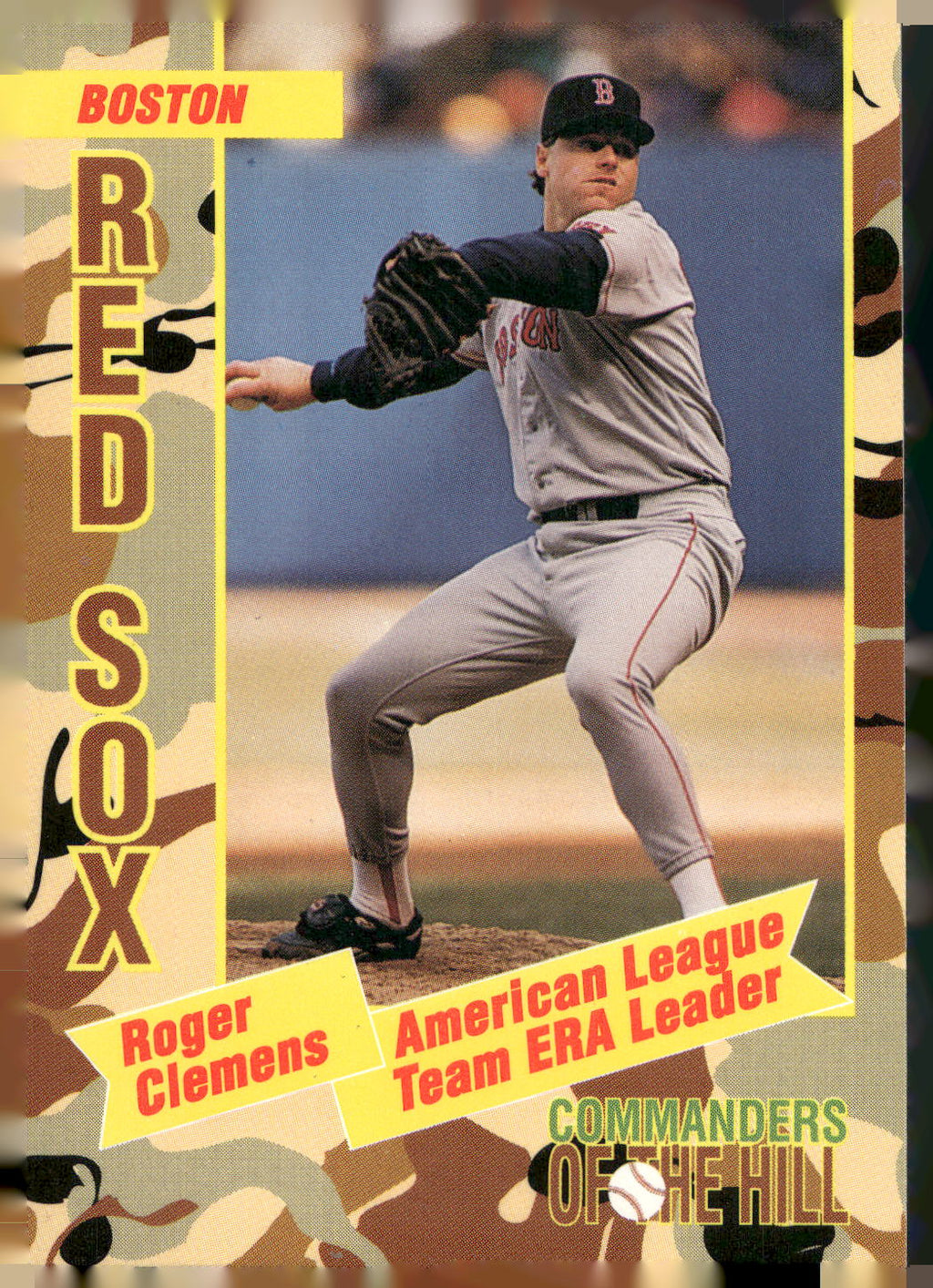 1993 Topps/Coca-Cola Commanders of the Hill #3 Roger Clemens
