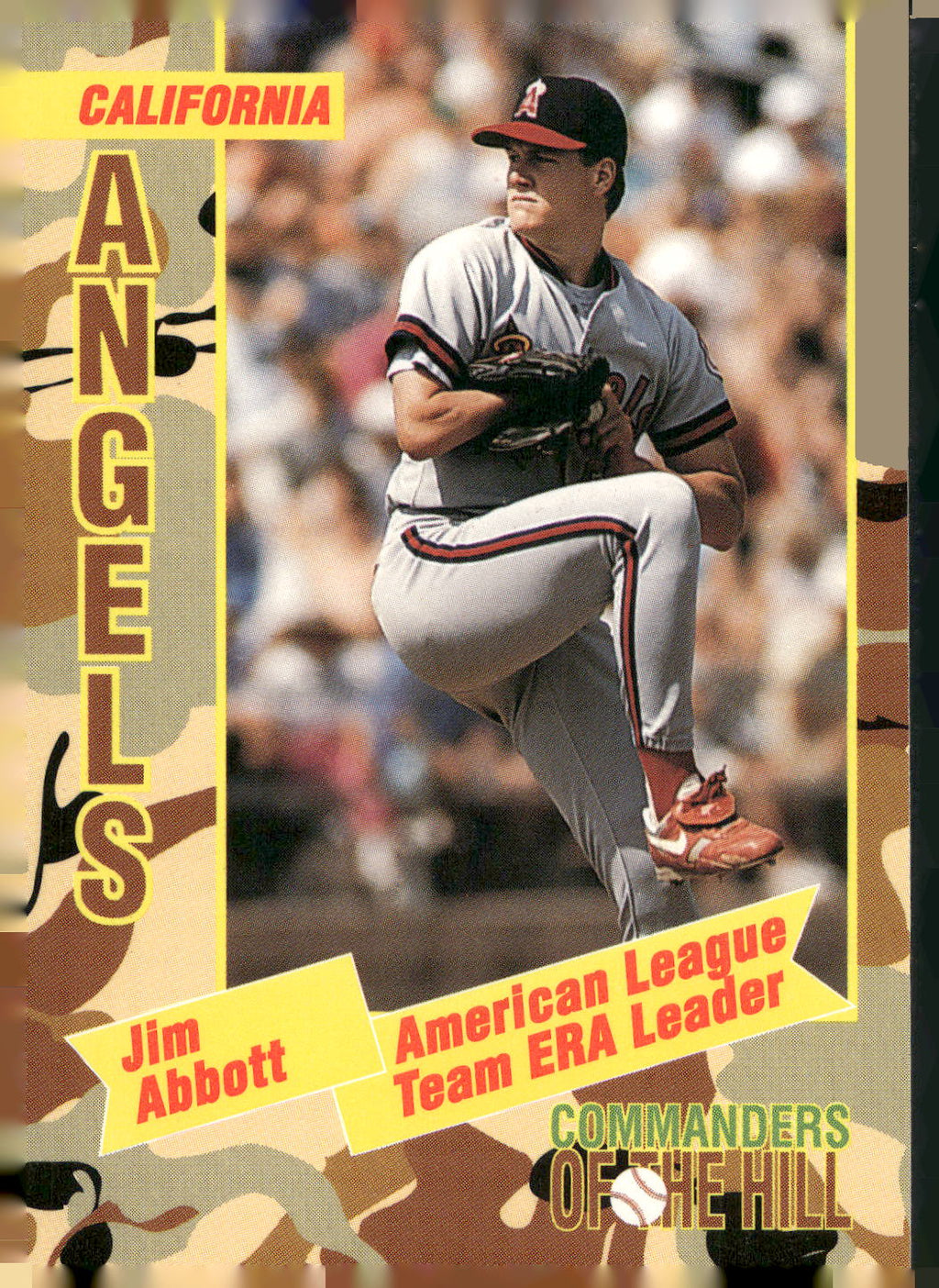 1993 Topps/Coca-Cola Commanders of the Hill #4 Jim Abbott