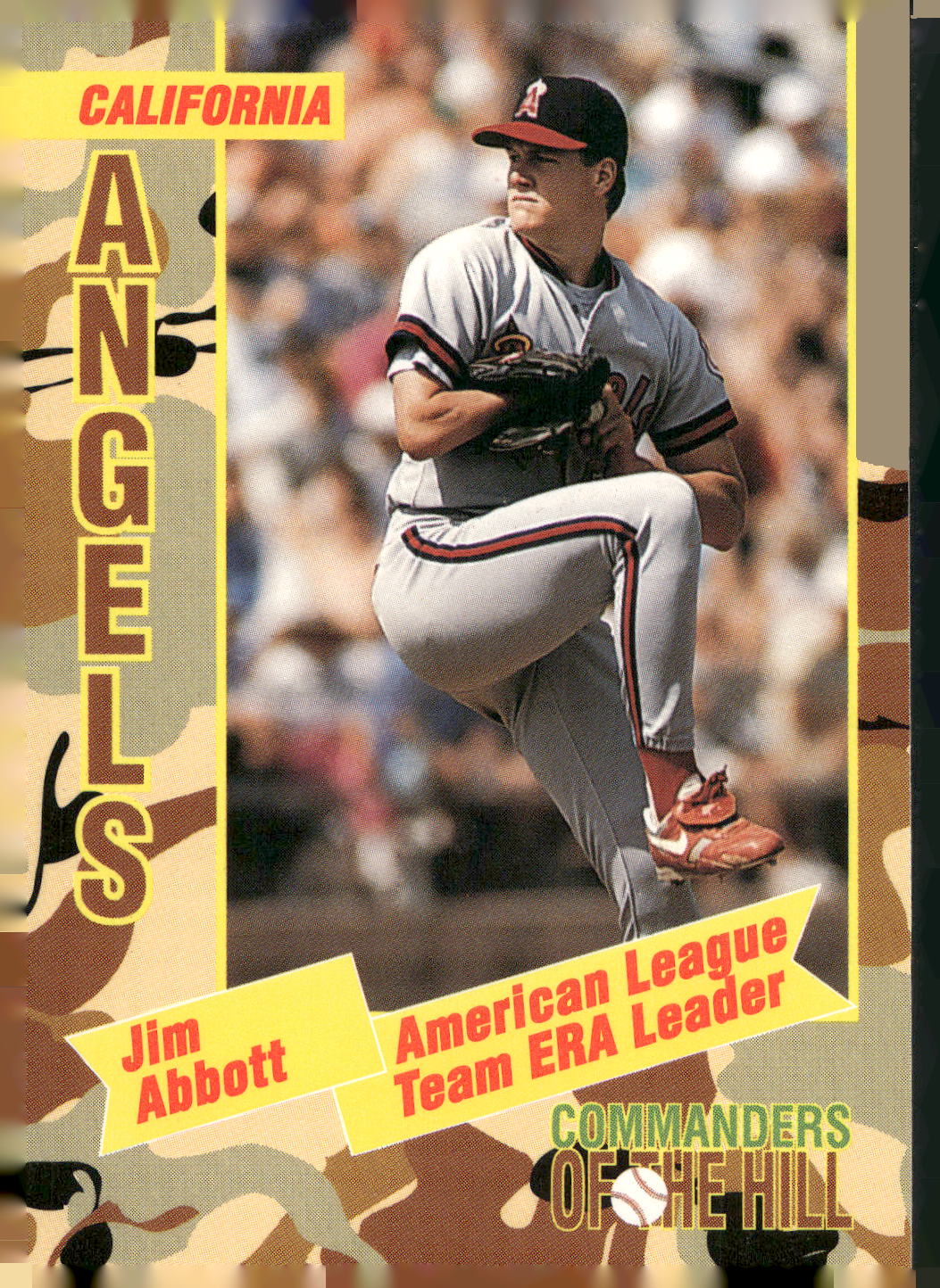 1993 Topps/Coca-Cola Commanders of the Hill #4 Jim Abbott