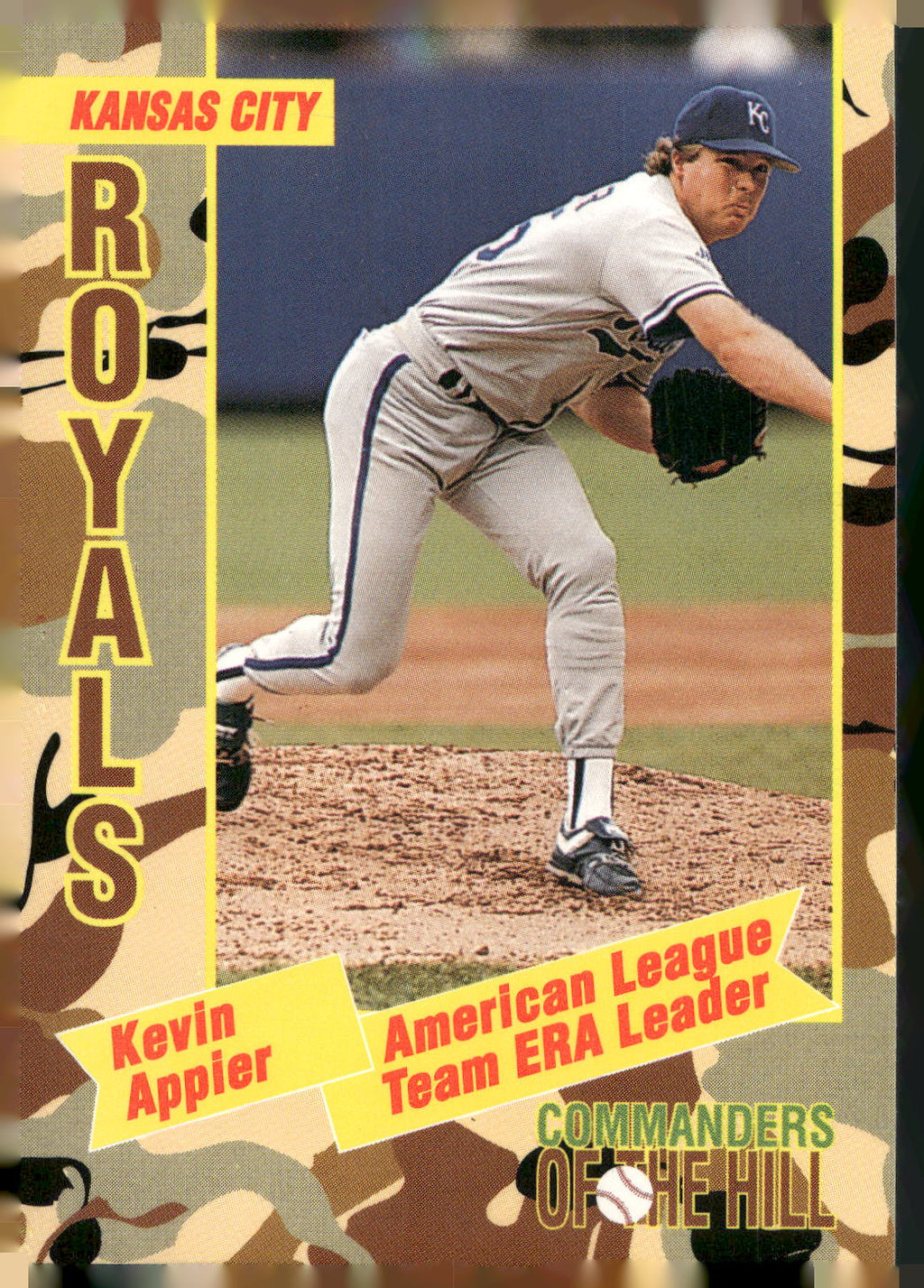1993 Topps/Coca-Cola Commanders of the Hill #8 Kevin Appier
