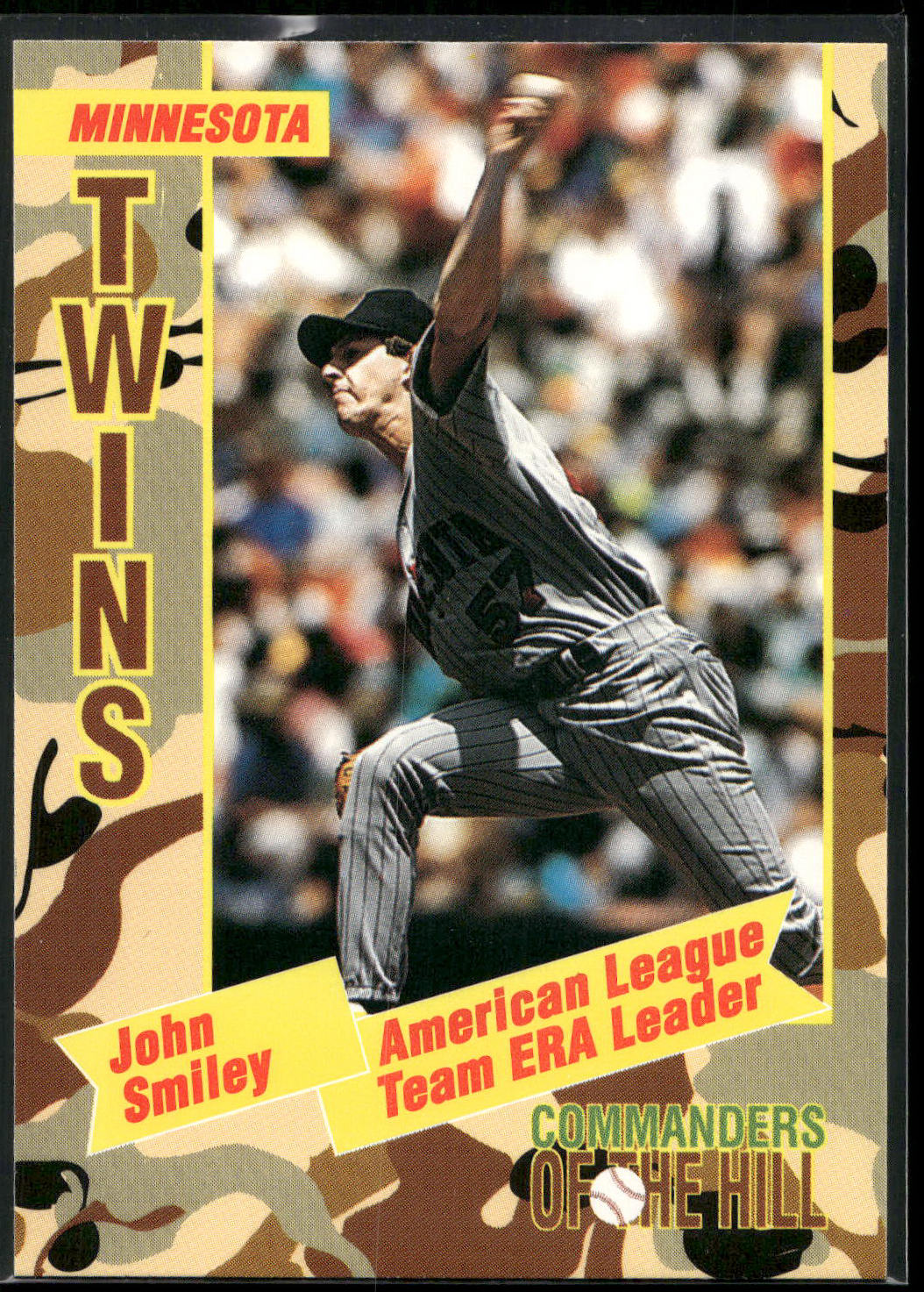 1993 Topps/Coca-Cola Commanders of the Hill #10 John Smiley