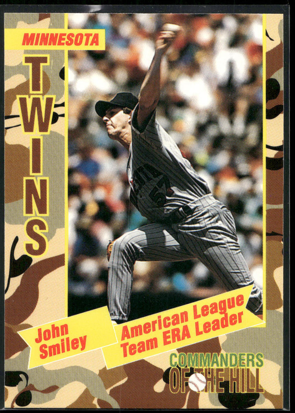 1993 Topps/Coca-Cola Commanders of the Hill #10 John Smiley