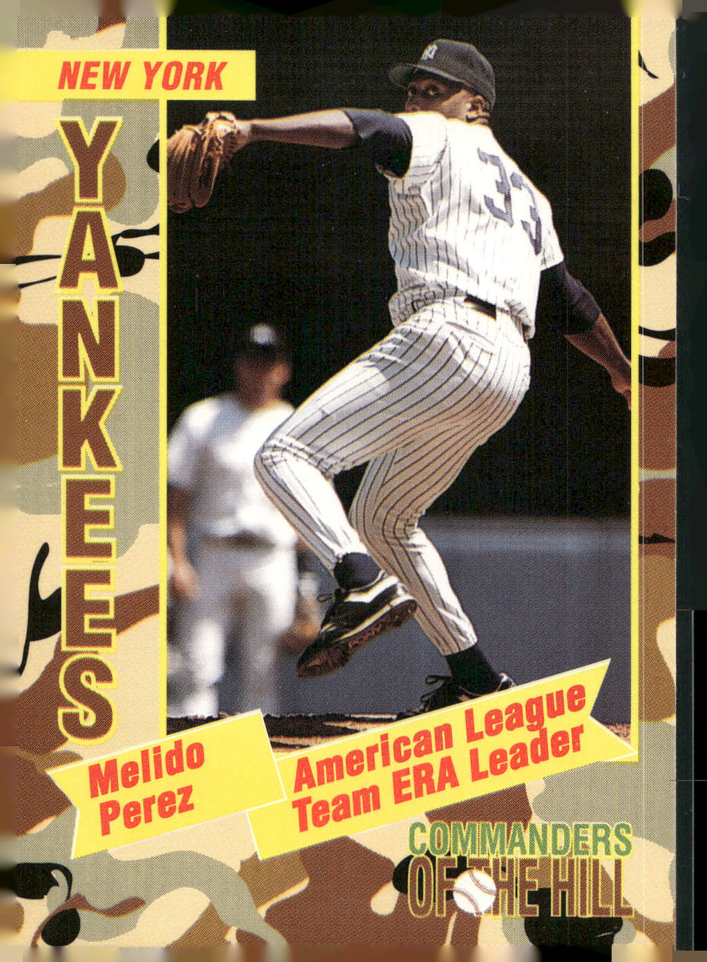 1993 Topps/Coca-Cola Commanders of the Hill #11 Melido Perez