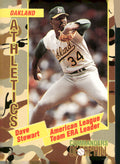 1993 Topps/Coca-Cola Commanders of the Hill #12 Dave Stewart