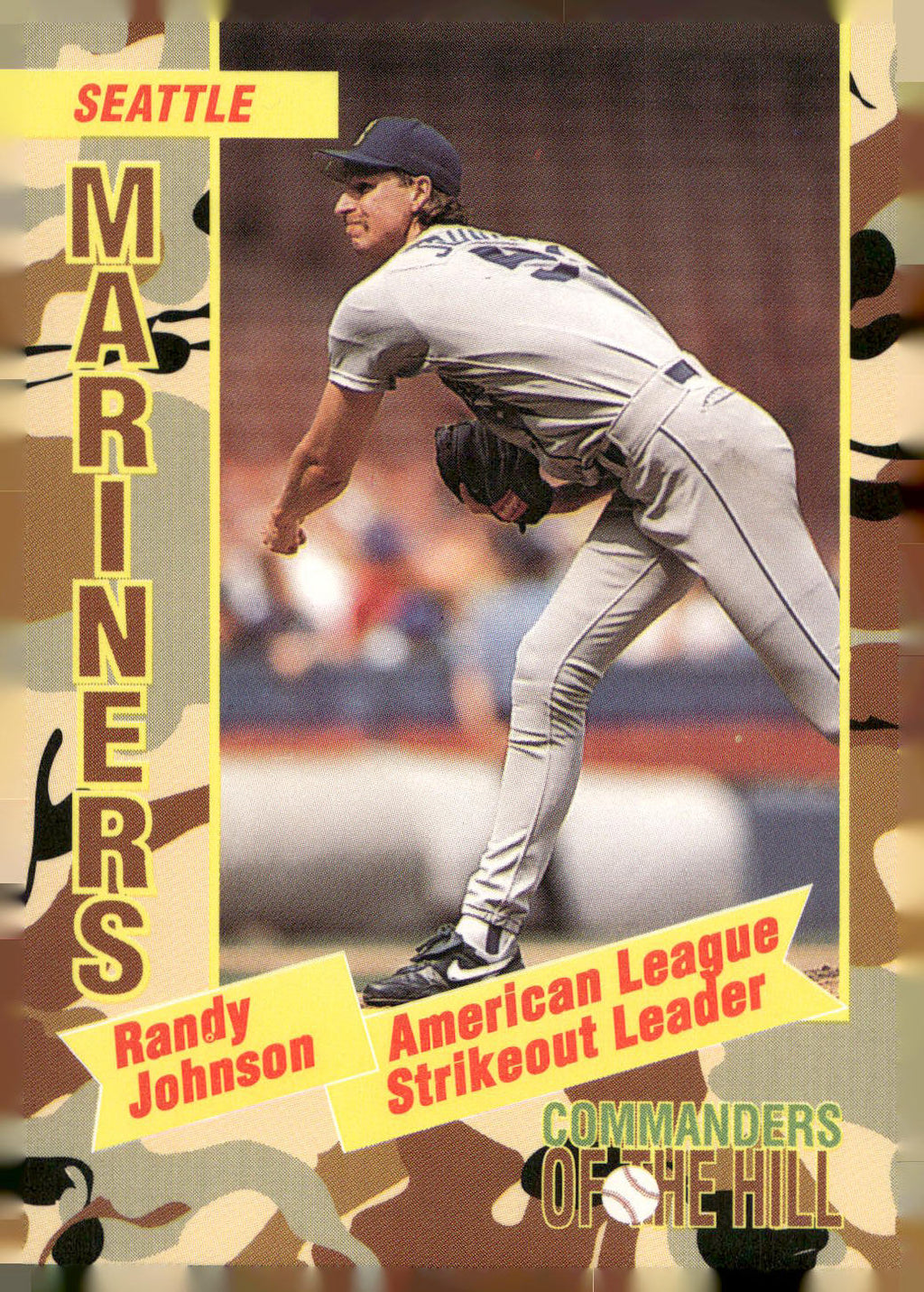1993 Topps/Coca-Cola Commanders of the Hill #16 Randy Johnson