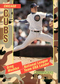 1993 Topps/Coca-Cola Commanders of the Hill #19 Greg Maddux