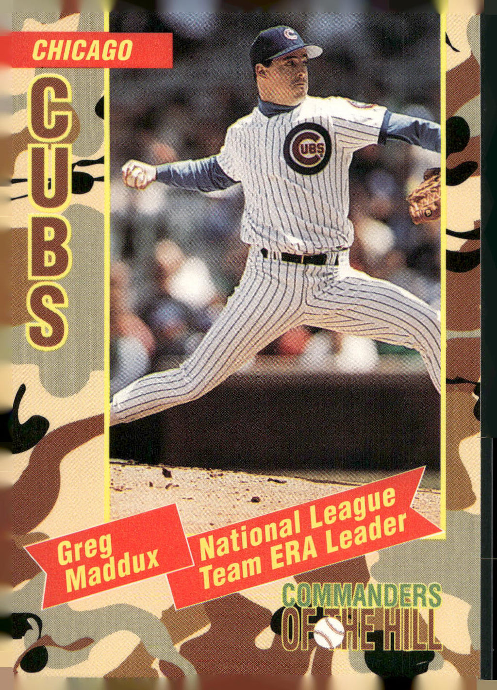 1993 Topps/Coca-Cola Commanders of the Hill #19 Greg Maddux