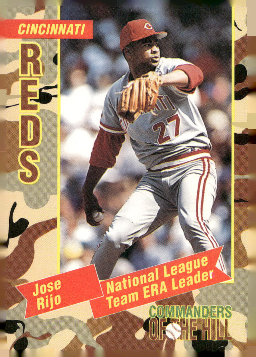 1993 Topps/Coca-Cola Commanders of the Hill #20 Jose Rijo