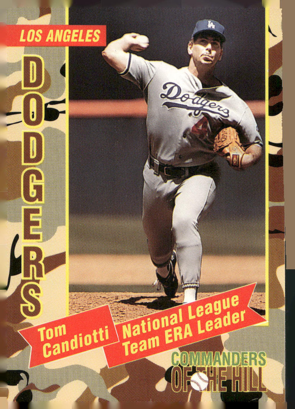 1993 Topps/Coca-Cola Commanders of the Hill #22 Tom Candiotti