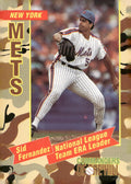 1993 Topps/Coca-Cola Commanders of the Hill #24 Sid Fernandez