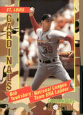 1993 Topps/Coca-Cola Commanders of the Hill #27 Bob Tewksbury