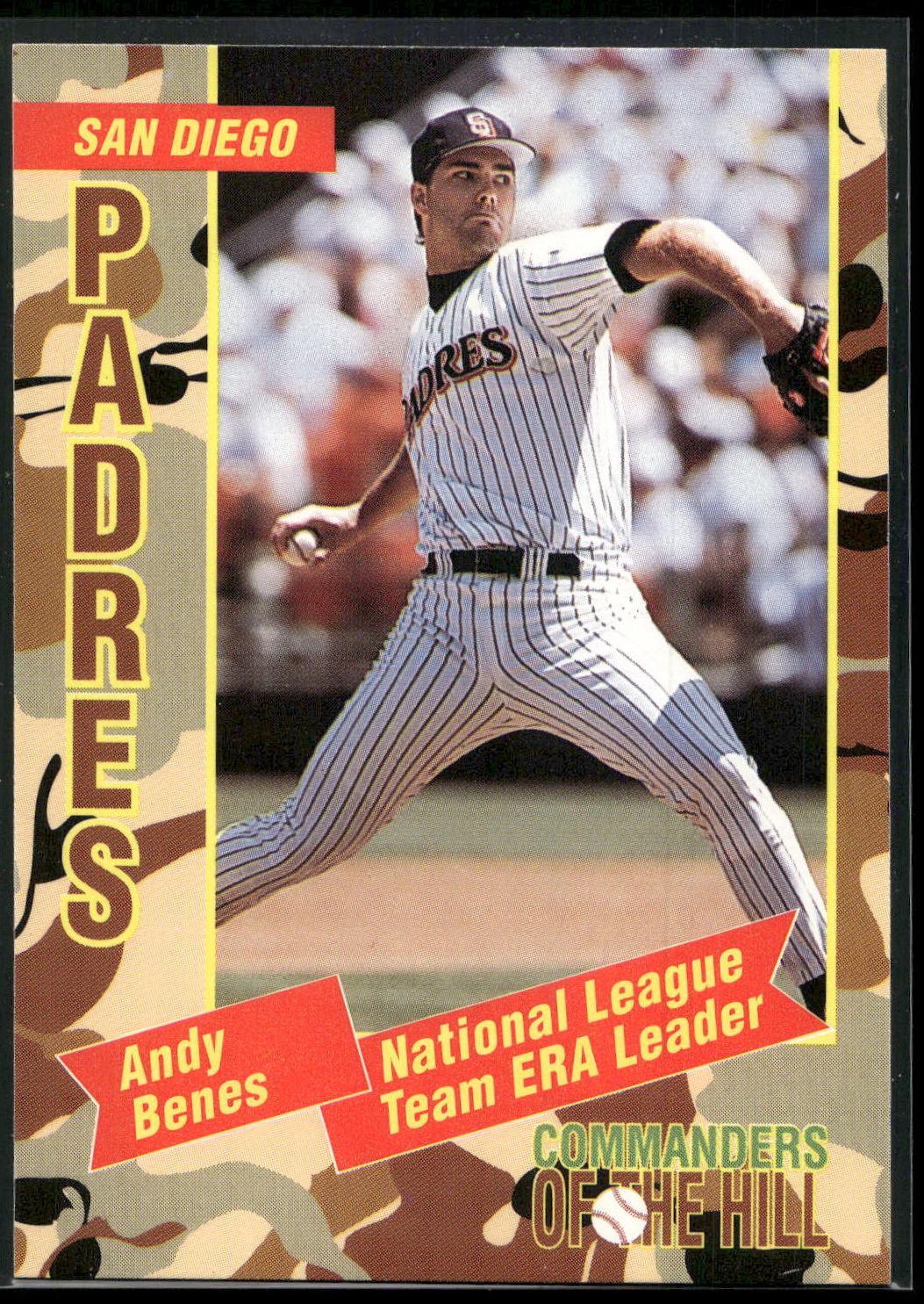 1993 Topps/Coca-Cola Commanders of the Hill #28 Andy Benes