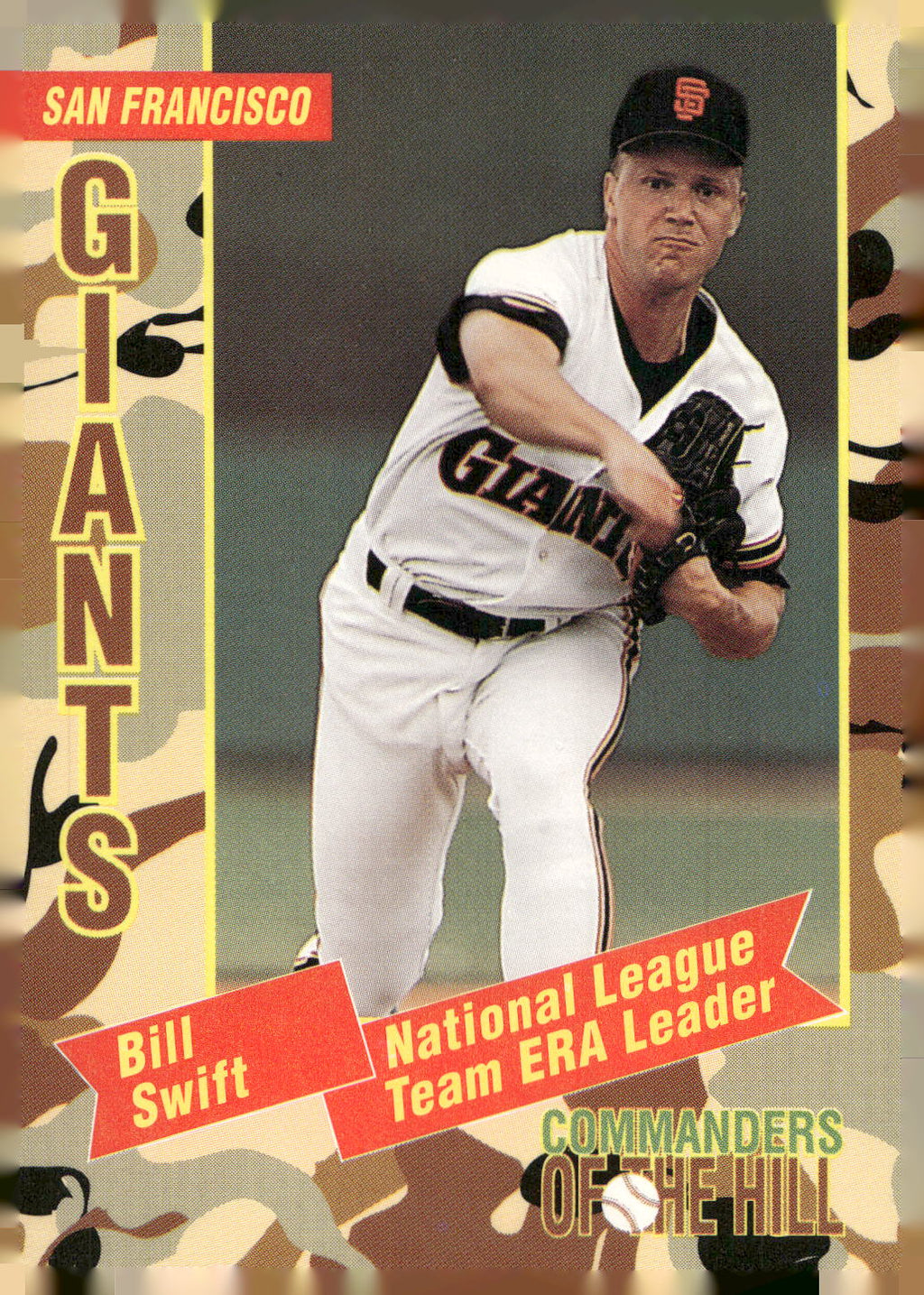 1993 Topps/Coca-Cola Commanders of the Hill #29 Bill Swift