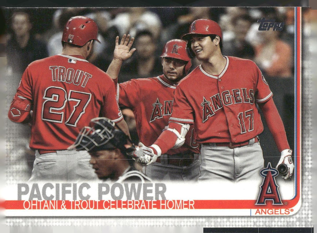 2019 Topps Update #US189 Mike Trout / Shohei Ohtani