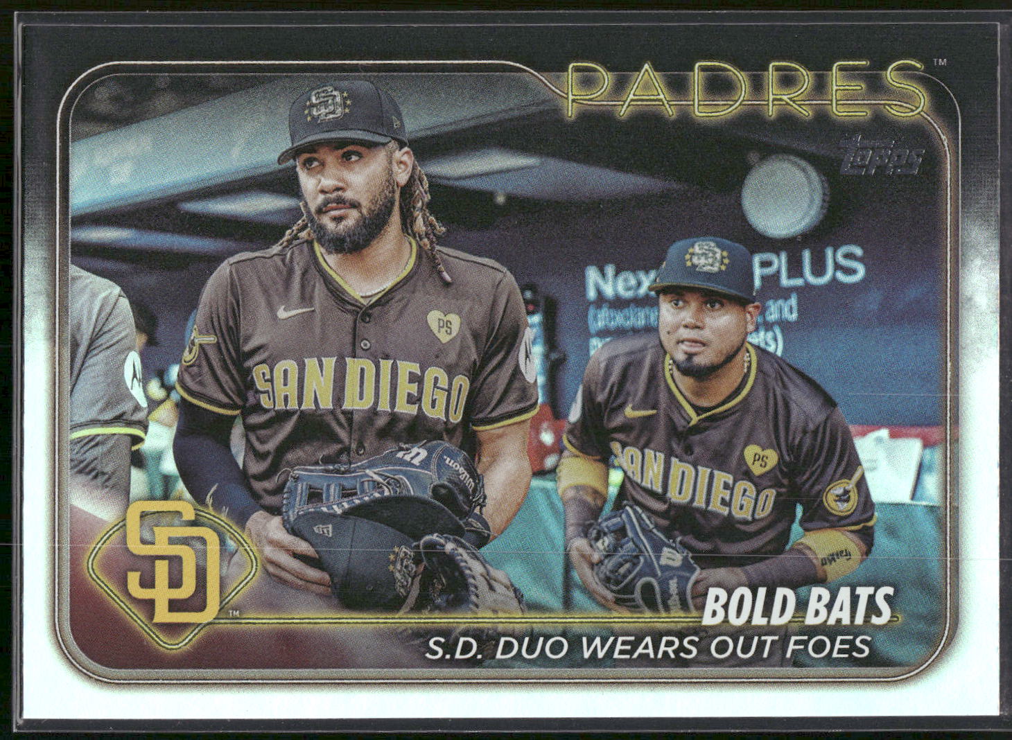 2024 Topps Update #US88 (Fernando Tatis Jr. / Luis Arraez) Rainbow Foil