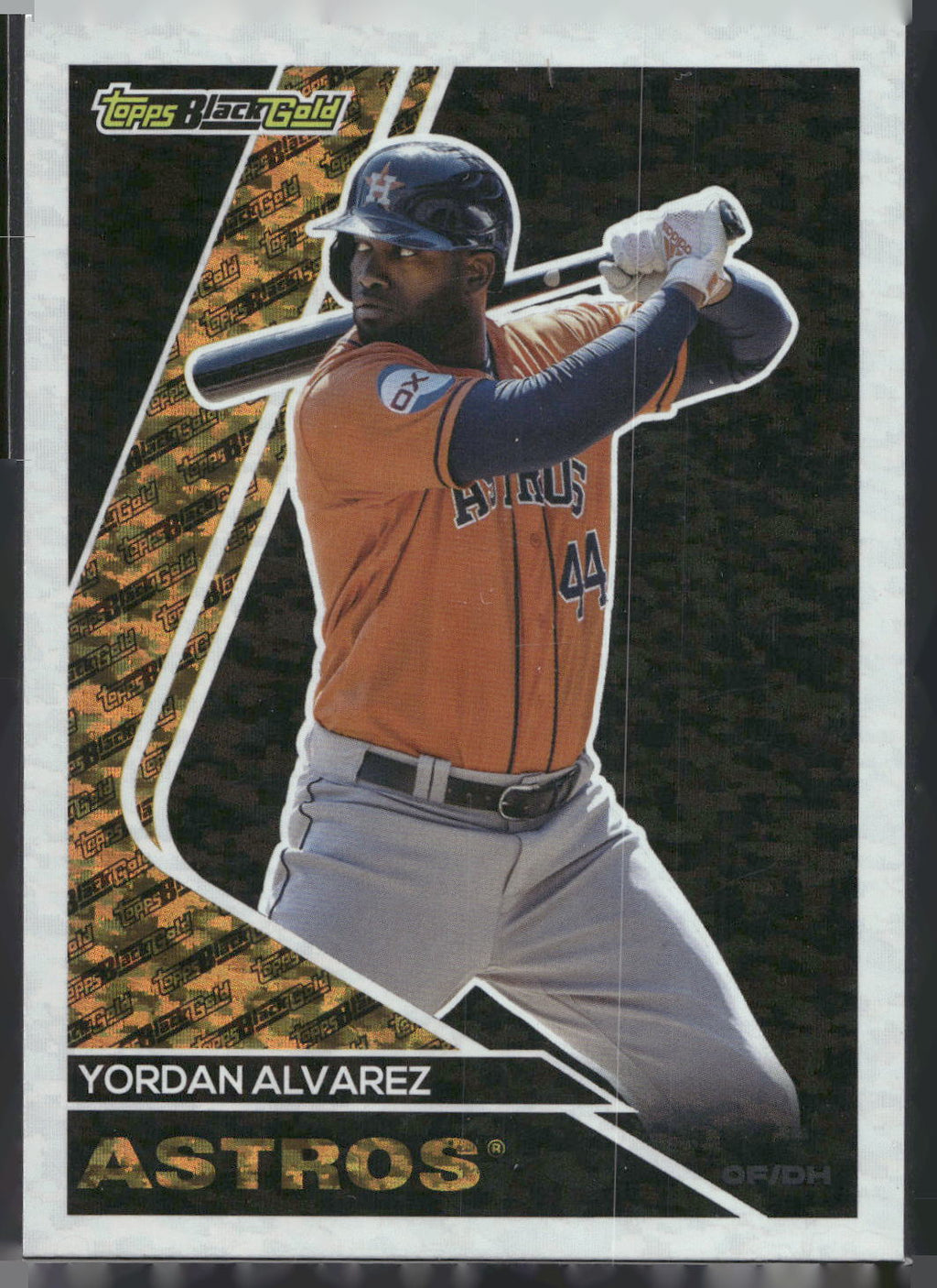 2023 Topps Update #BG-12 Yordan Alvarez Topps Black Gold