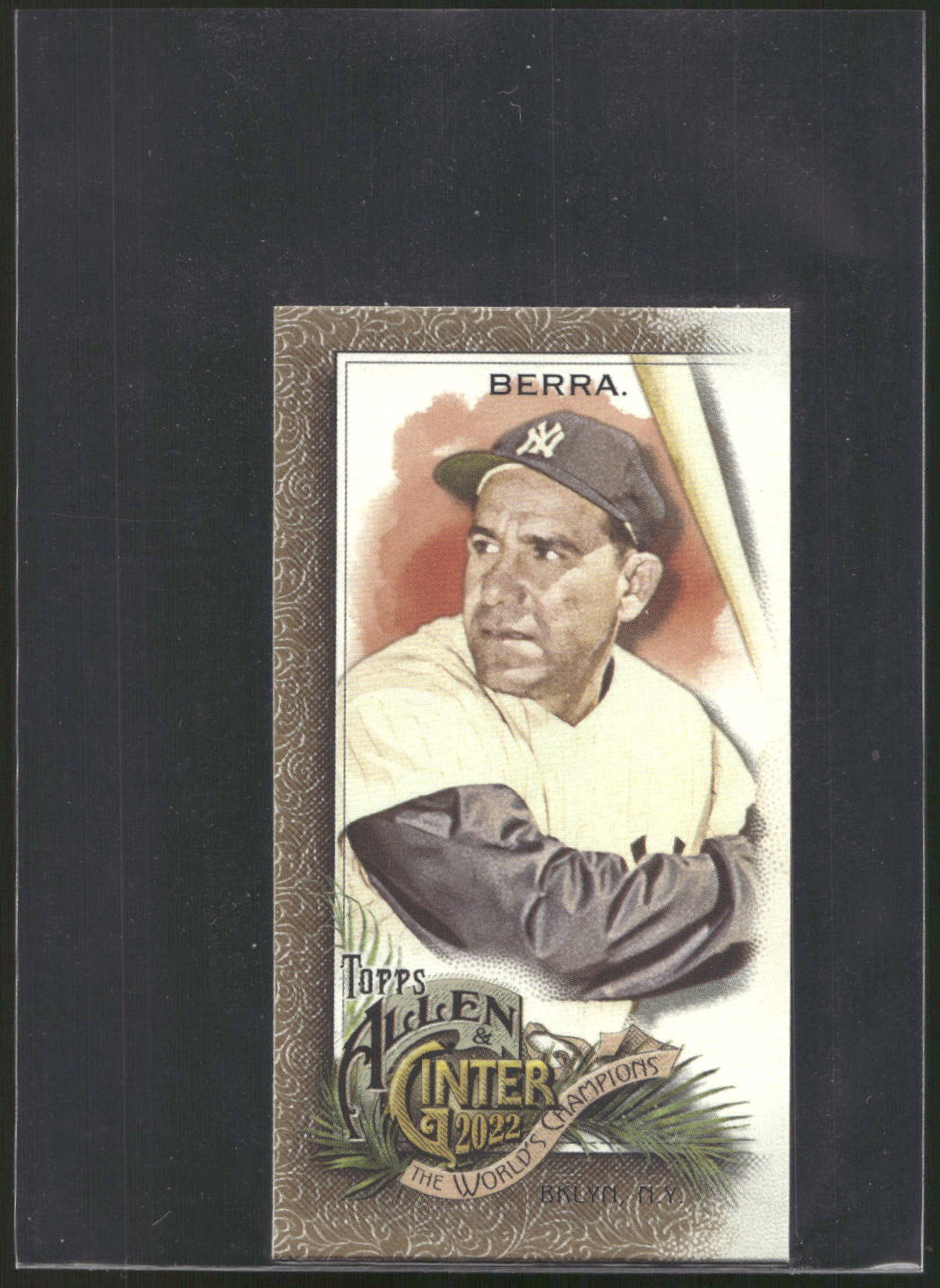 2022 Topps Allen & Ginter #114 Yogi Berra Mini