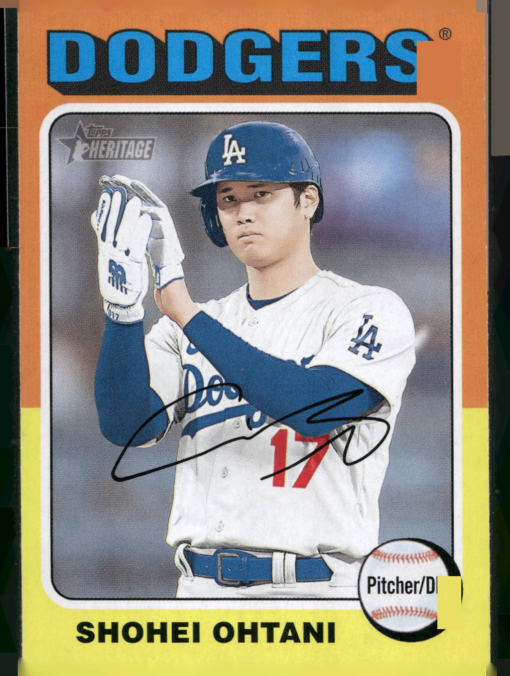 2024 Topps Heritage #371 Shohei Ohtani