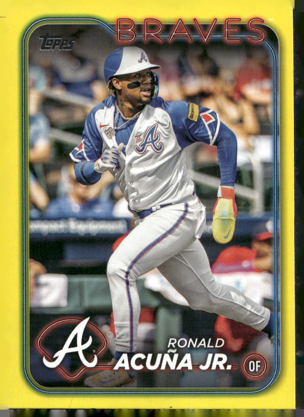 2024 Topps #1 Ronald Acuña Jr. Yellow