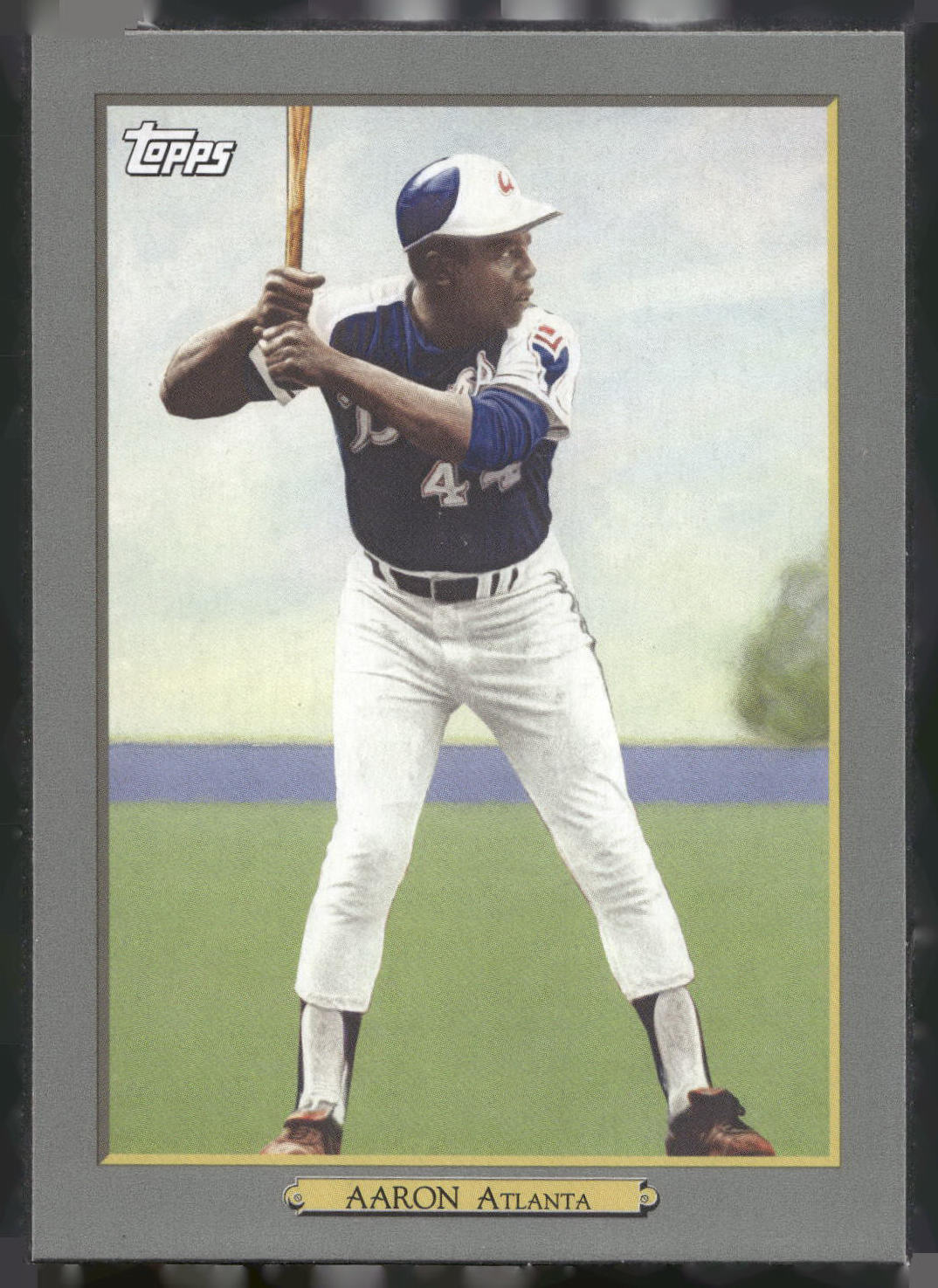 2020 Topps #TR-15 Hank Aaron Turkey Red 2020 (Series 2)