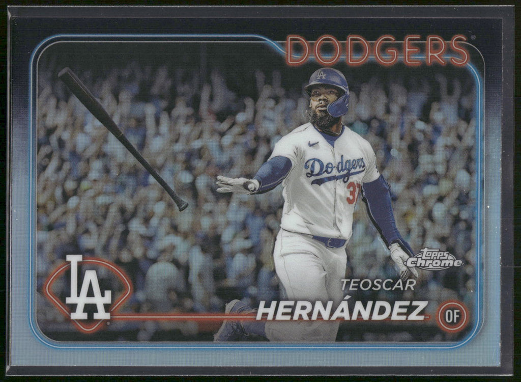 2024 Topps Chrome #57 Teoscar Hernández Refractors
