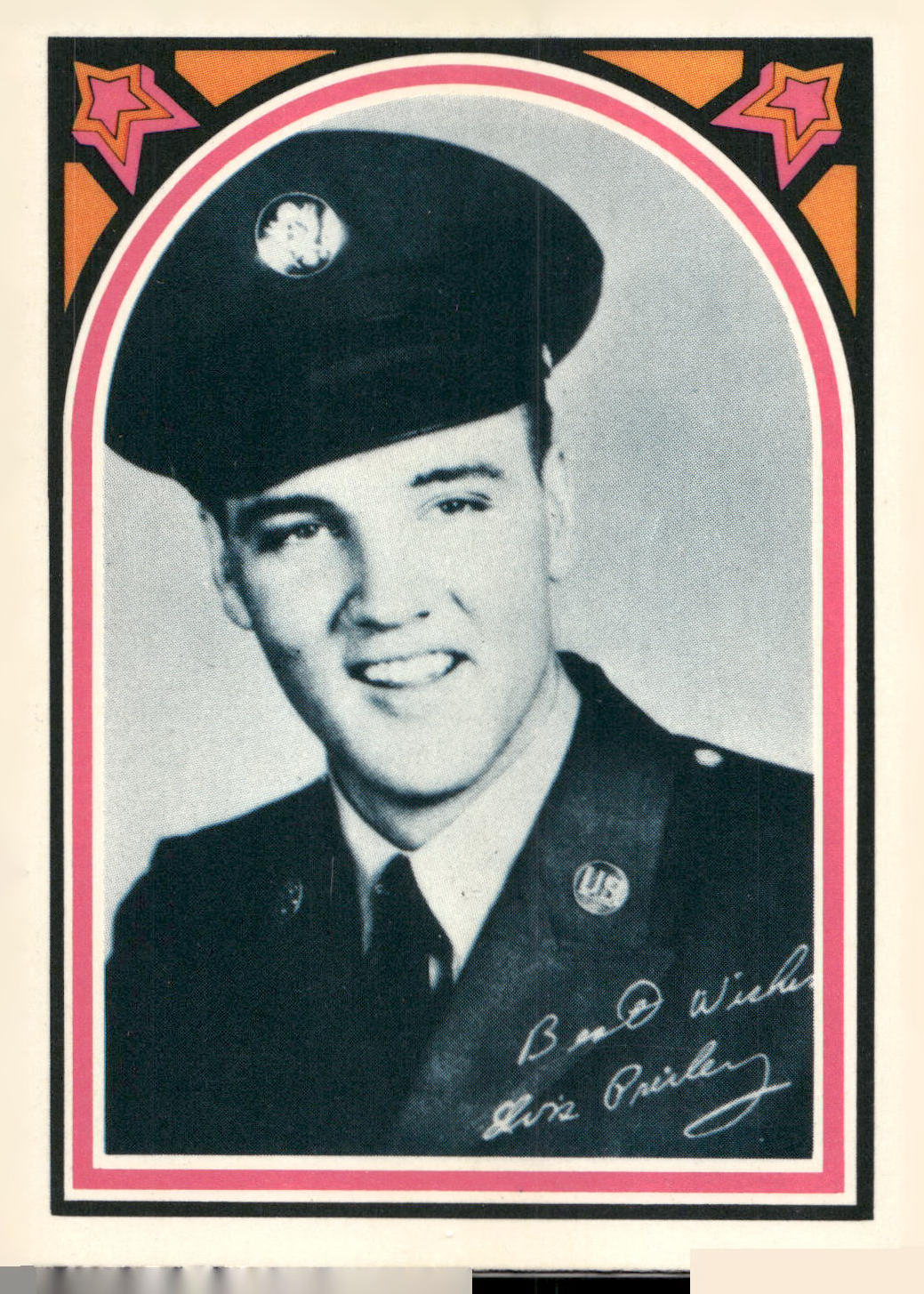 1978 Donruss Elvis Presley #44 Private Elvis Presley, ASN533-10761,