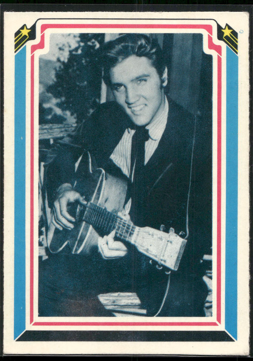 1978 Donruss Elvis Presley #47 Elvis was stunned August 14, 1958 by