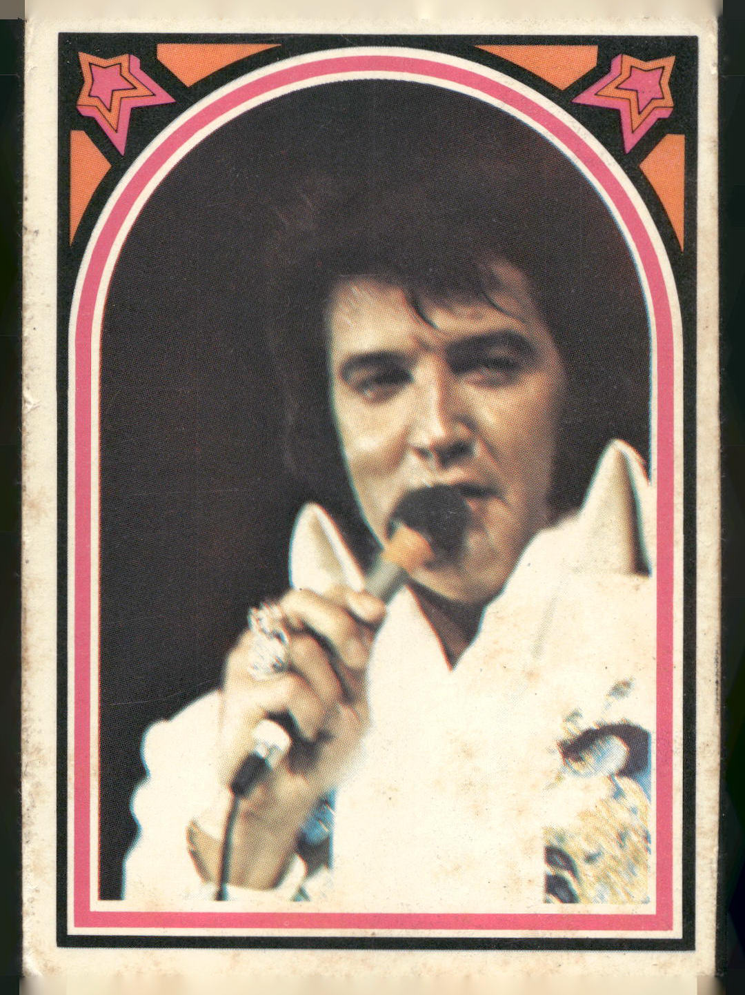 1978 Donruss Elvis Presley #66 The entertainment world is now floode
