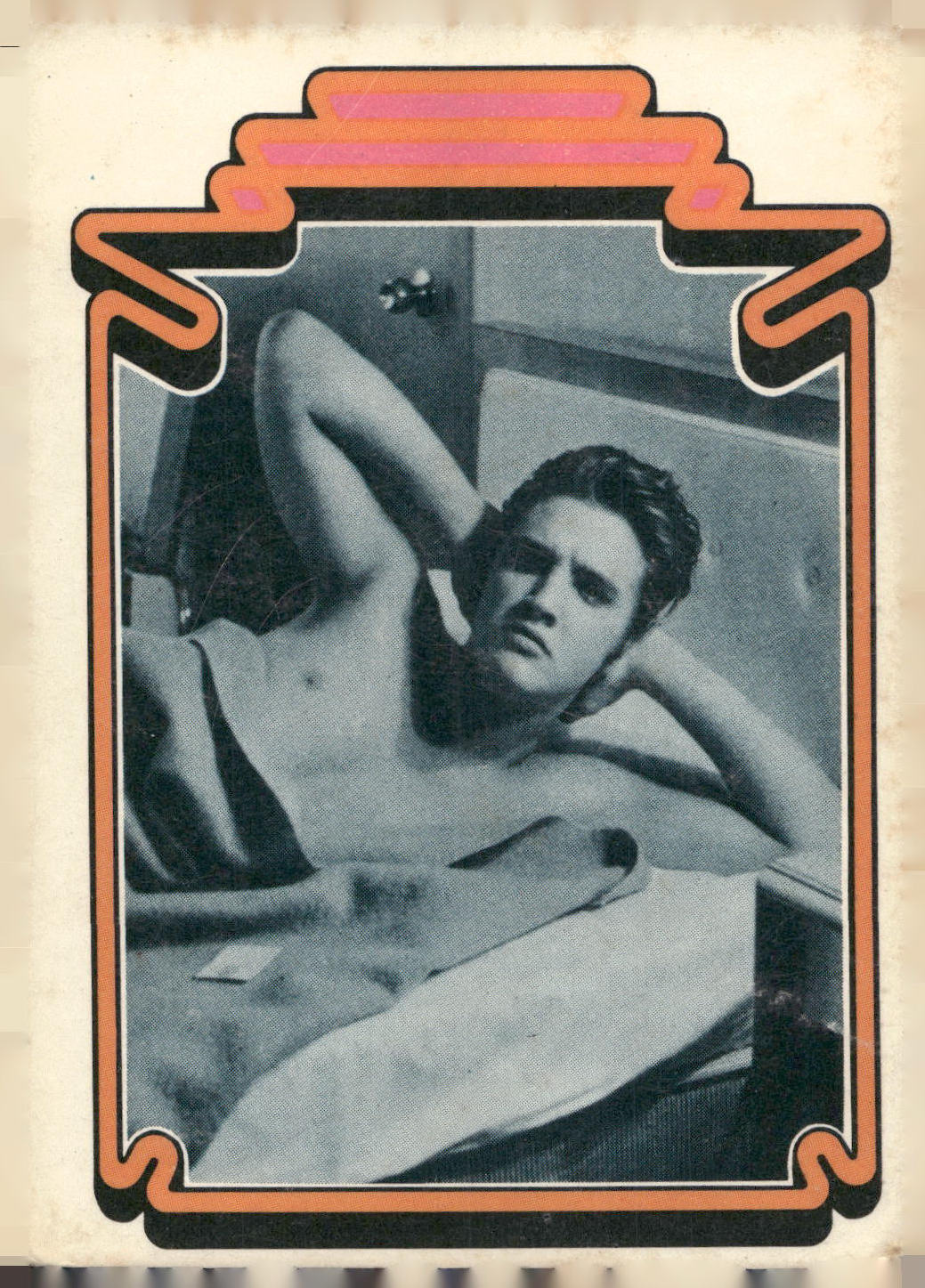 1978 Donruss Elvis Presley #5 Elvis was big in stature.
