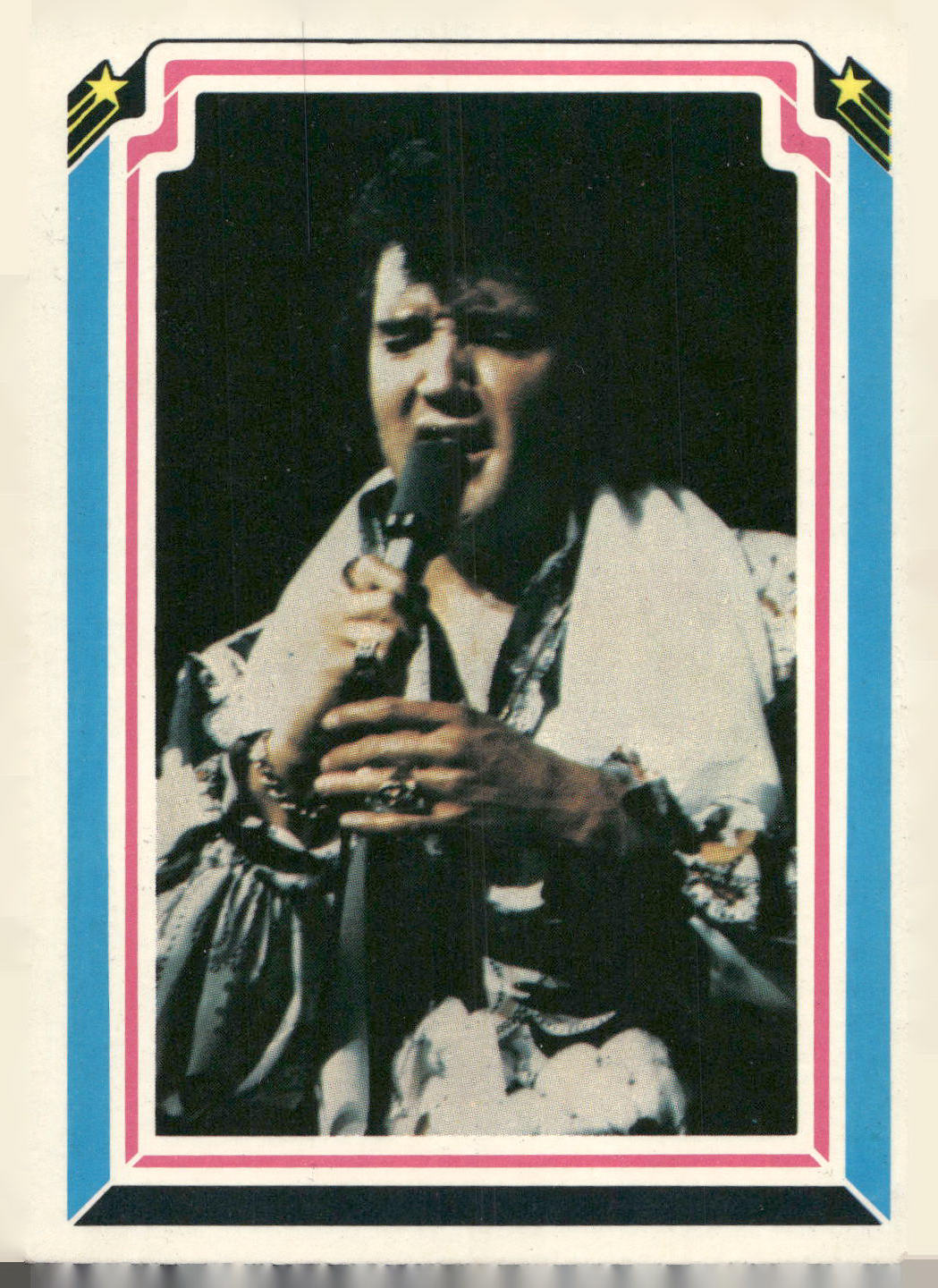 1978 Donruss Elvis Presley #8 While in the Army, Elvis often...