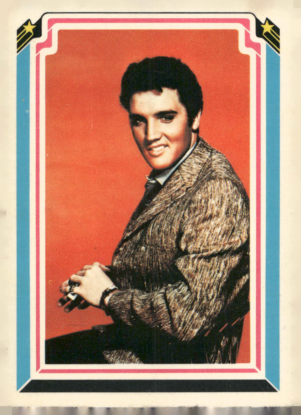 1978 Donruss Elvis Presley #12 Elvis was a junk food junkie.