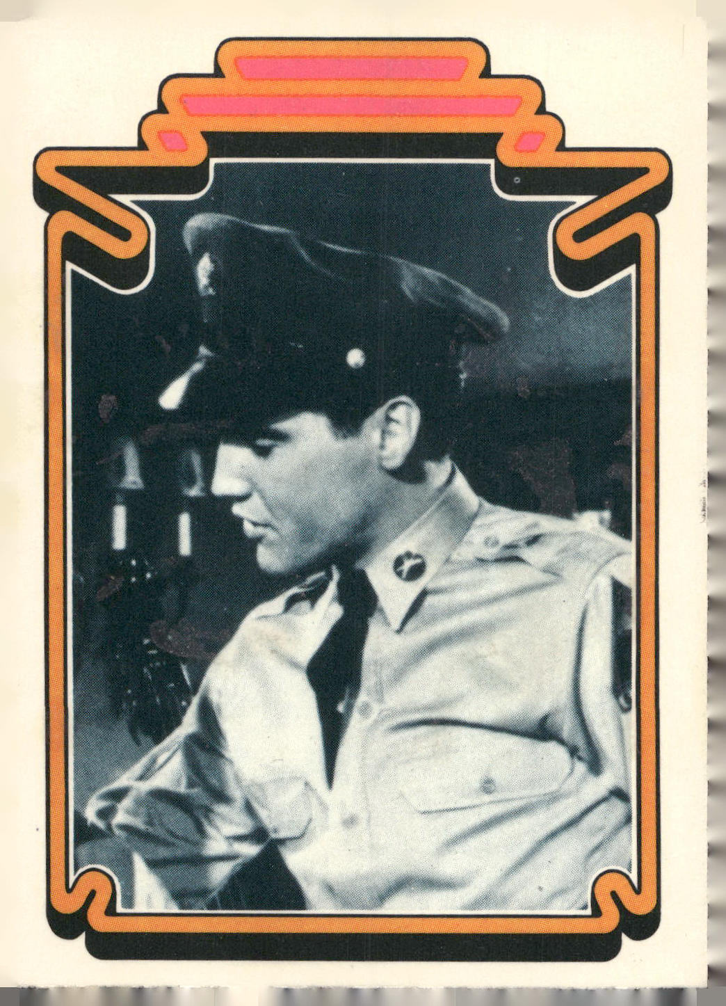 1978 Donruss Elvis Presley #17 This photo was taken on the set...