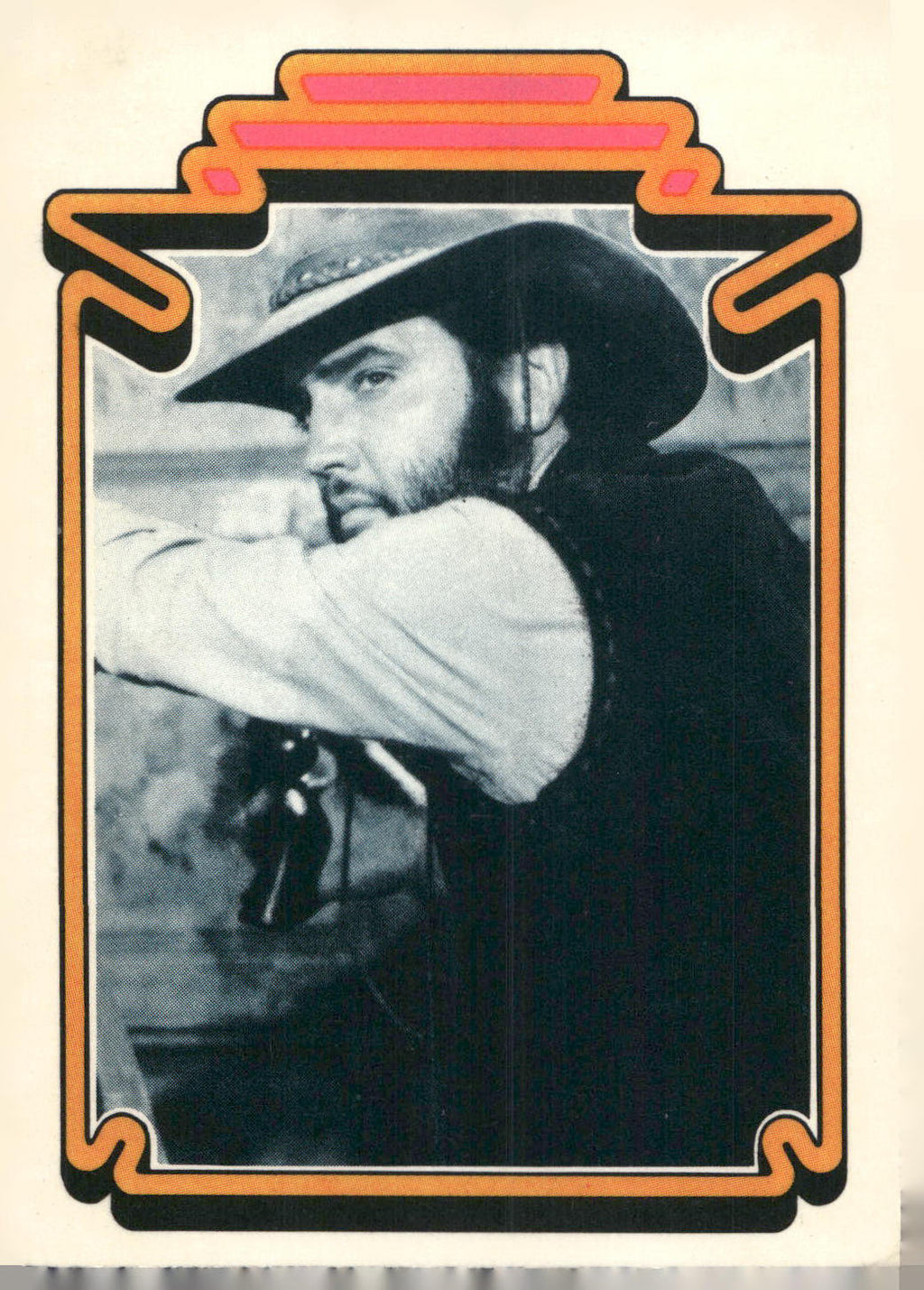 1978 Donruss Elvis Presley #18 This photo was taken from the movie "Charro"