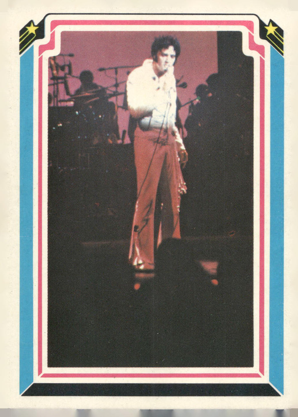 1978 Donruss Elvis Presley #23 Elvis' original resting place was bes
