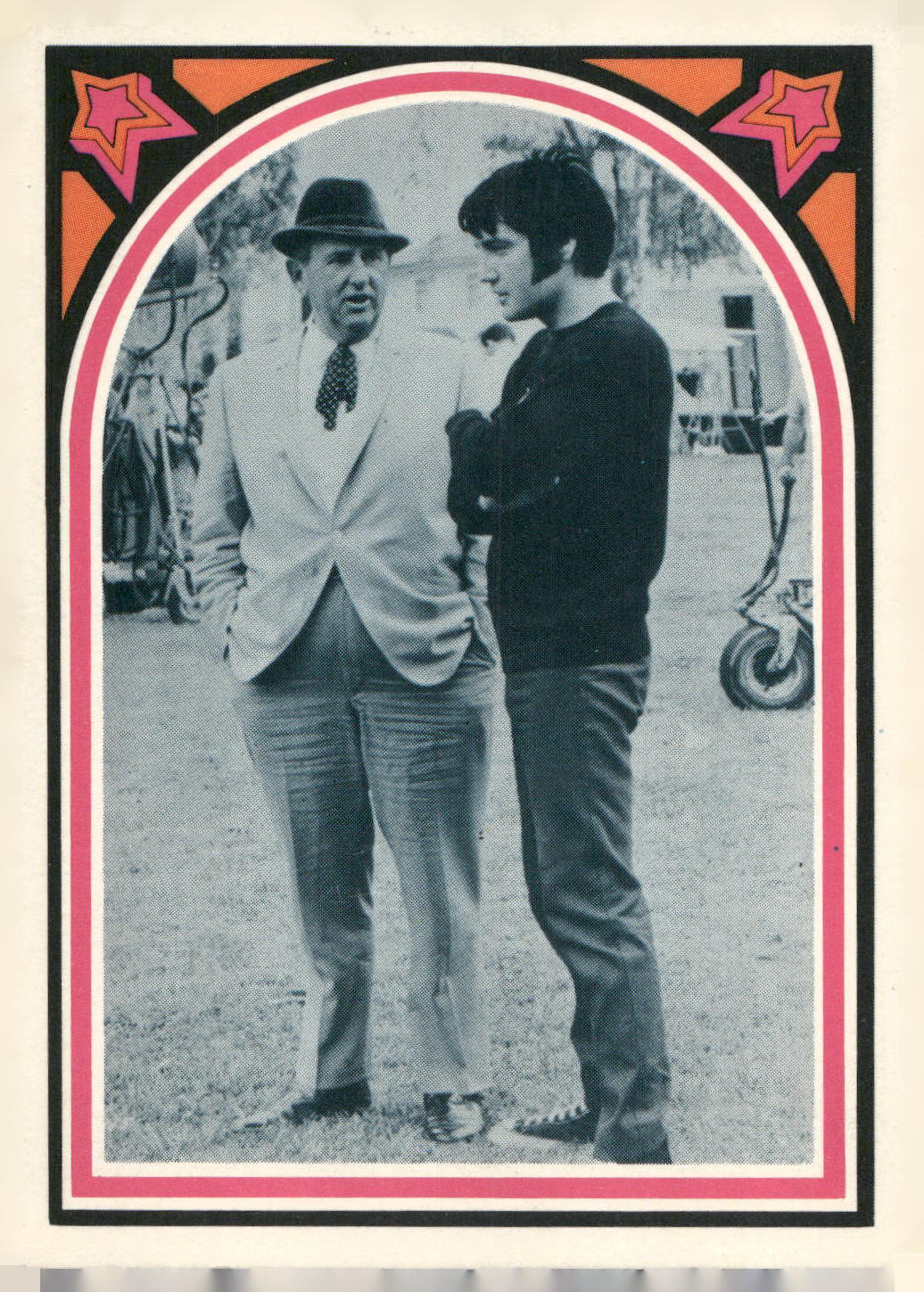 1978 Donruss Elvis Presley #24b Because of his hit song, Elvis collec