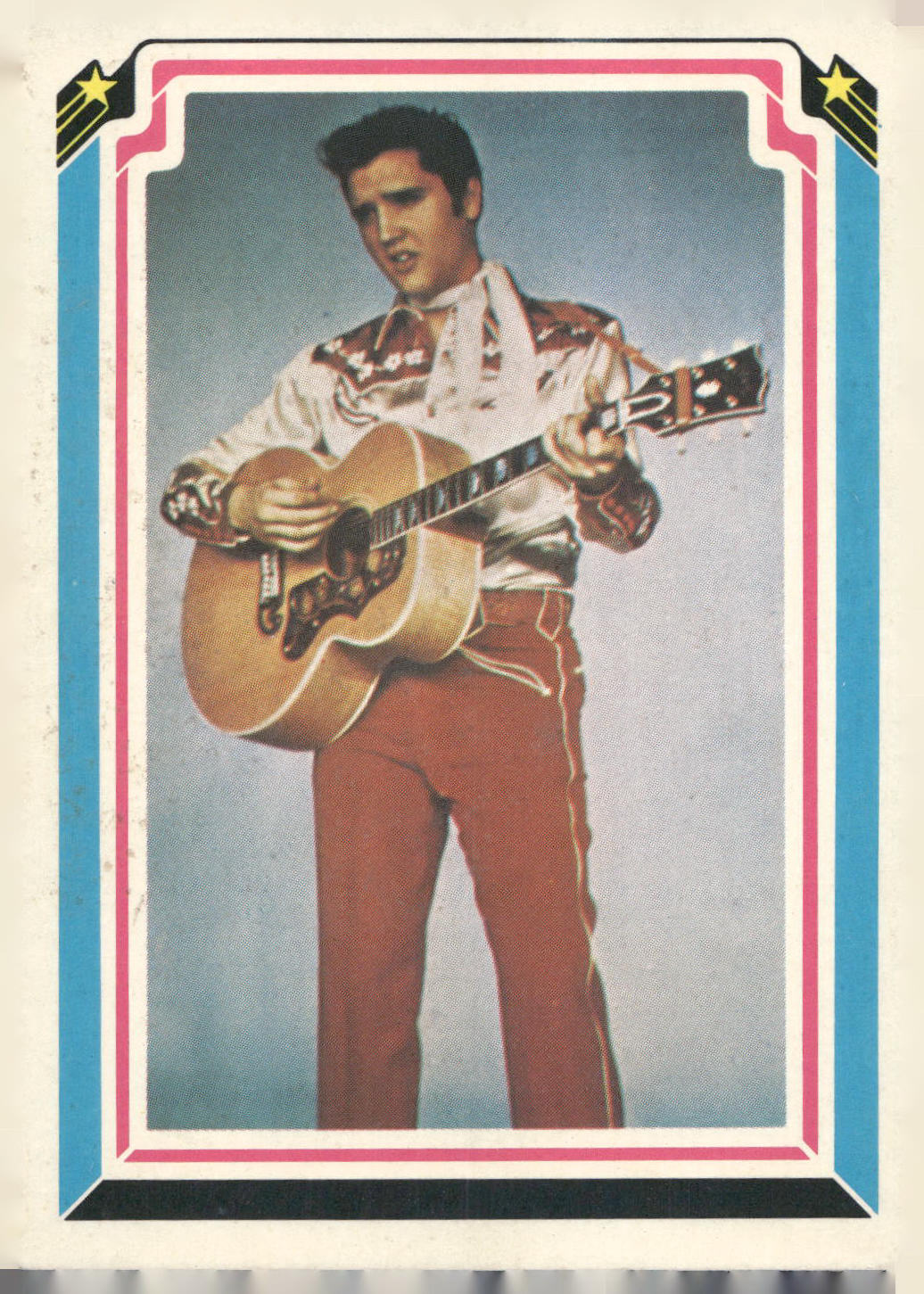 1978 Donruss Elvis Presley #29 On May 1, 1967, Elvis married Priscil