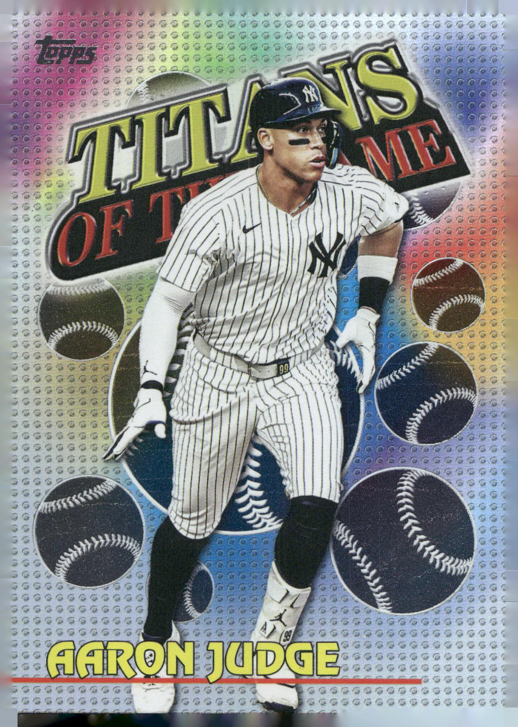 2026 Topps #TOG-3 Aaron Judge Titans of the Game