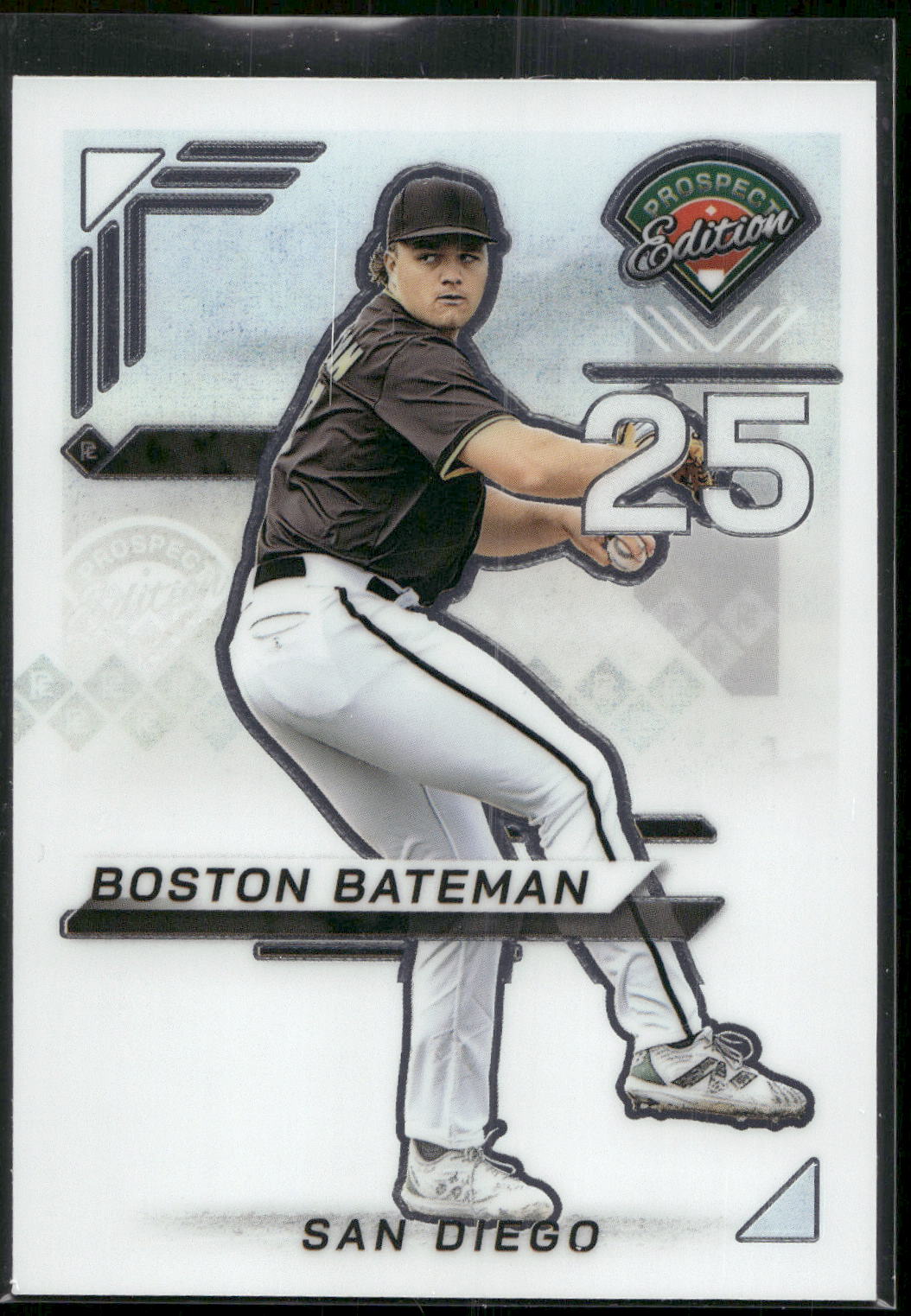 2025 Panini Prospect Edition #72 Boston Bateman