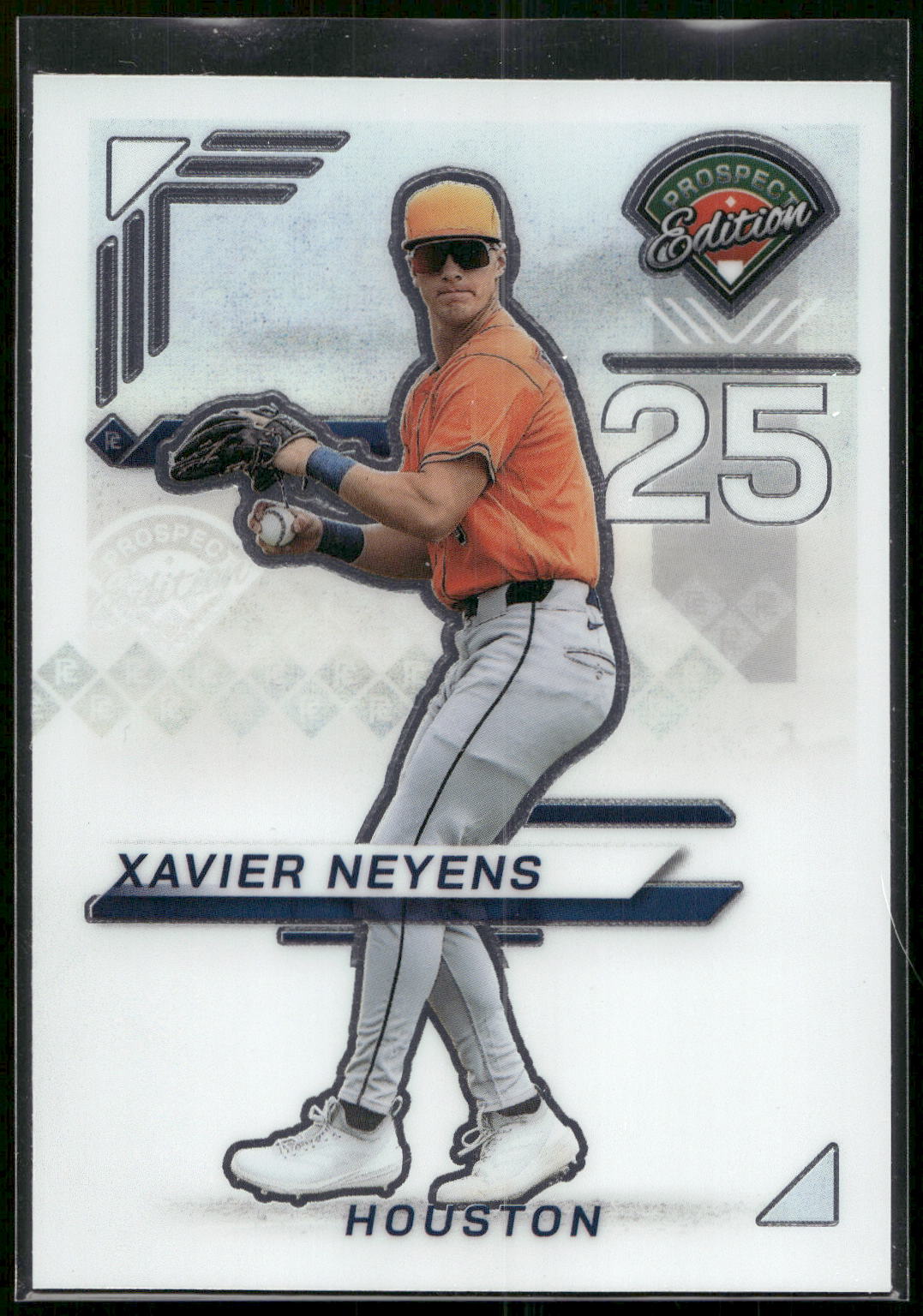 2025 Panini Prospect Edition #1 Xavier Neyens