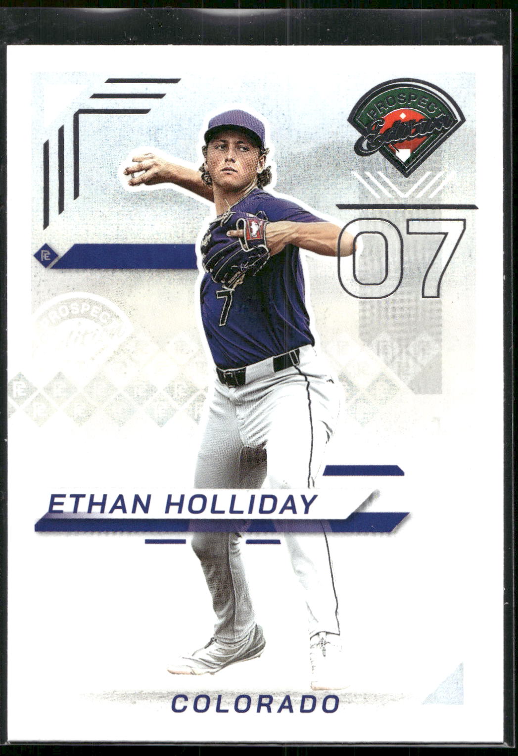 2025 Panini Prospect Edition #117 Ethan Holliday