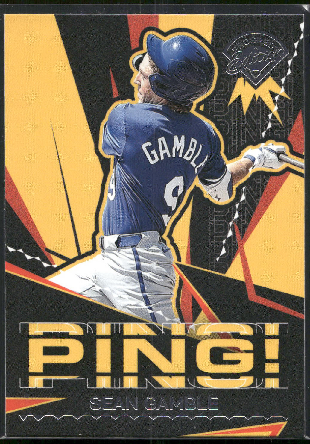 2025 Panini Prospect Edition #25 Sean Gamble Ping!