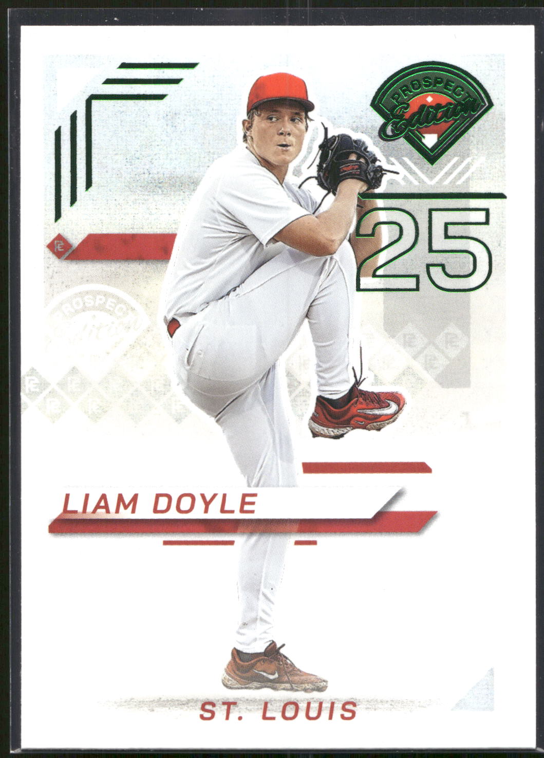 2025 Panini Prospect Edition #161 Liam Doyle Green