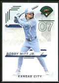 2025 Panini Prospect Edition #97 Bobby Witt Jr. Green