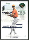 2025 Panini Prospect Edition #1 Xavier Neyens Green